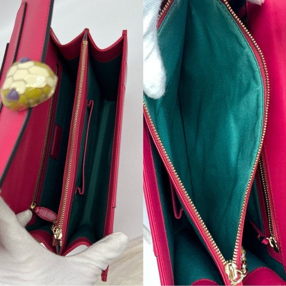 ❌SOLD❌Authentic Bvlgari Serpenti Forever medium chain bag - Picture 13 of 15